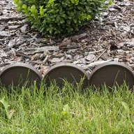 Akcesoria do ogrodzeń - Prosperplast Palisada ogrodowa obrzeże 10mx9cm Garden Line Ciemny Brąz IKRA II - miniaturka - grafika 1