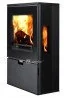 Wkłady kominkowe - Thorma Wiesbaden czarny8 kW+dolot - miniaturka - grafika 1
