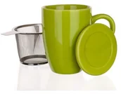 Kubki - Banquet Bonnet Kubek z sitkiem i wiekiem, zielony - miniaturka - grafika 1