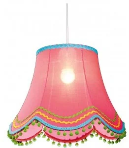 Candellux ARLEKIN LAMPA WISZĄCA 1X60W E27 Różowy 31-94509 - Lampy sufitowe - miniaturka - grafika 2
