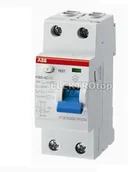 Bezpieczniki elektryczne - ABB Wyłącznik różnicowoprądowy F202 A-25/0,03 2CSF202101R1250 - miniaturka - grafika 1