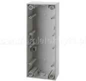 Klawisze i ramki - Hager Polo Sp. z o. o. / Berker BERKER B.KWADRAT PUSZKA NATYNKOWA POTRÓJNA ŚNIEŻ - miniaturka - grafika 1