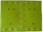 Urządzenia medyczne - 4HOME Podkładka do masażu i akupresury z magnesami, żółty - miniaturka - grafika 1