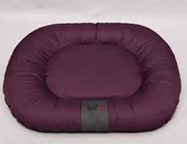 Legowiska dla psów - Hobbydog XXXL Legowisko Ponton - Bordo - miniaturka - grafika 1