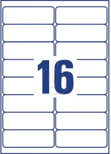 Avery Zweckform Etykiety adresowe Zweckform przezroczyste 99,1 x 33,9mm 25 ark./op. L7562- - Etykiety samoprzylepne i bloki etykiet - miniaturka - grafika 2