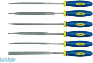 VOREL Pilniki do metalu iglaki 140mm 6cz 25351 - Pilniki - miniaturka - grafika 2