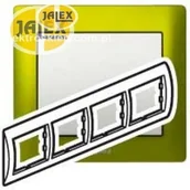 Klawisze i ramki - Legrand Sistena Life Ramka 4krotna POZIOMA 771924 - miniaturka - grafika 1