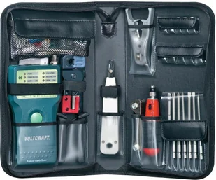 Voltcraft Tester kabli CT-5 RJ-45 BNC RJ-11 IEE 1394 SB - Multimetry - miniaturka - grafika 2