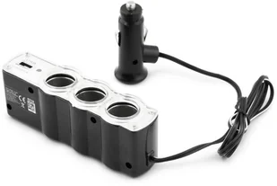 Esperanza Uniwersalny Rozdzielacz Samochodowy Wave EZ124 - Ładowarki samochodowe - miniaturka - grafika 3