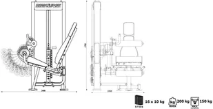 Marbo Sport Maszyna 2-w-1 na dwugłowy i czworogłowy uda MP-U216 - Atlasy do ćwiczeń Marbo Sport Maszyna 2-w-1 na dwugłowy i czworogłowy uda MP-U216 - Atlasy do ćwiczeń - miniaturka - grafika 15