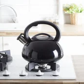 Czajniki na gaz - Tadar Czajnik stalowy VITA CZARNY 3 l - miniaturka - grafika 1