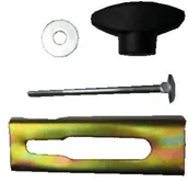 Rusztowania - Krause Sp. z o. o. ZESTAW ZABEZPIECZAJĄCY DO POMOSTÓW M5 X 95 MM 718853 - miniaturka - grafika 1