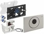 Przyciski spłukujące - Geberit 115.891.SN.5 Przycisk spłukujący SIGMA10 IR, zasilanie bateryjne, stal n - miniaturka - grafika 1