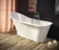 Wanny - Sanitti Uno 165x77 biała 11010100 - miniaturka - grafika 1