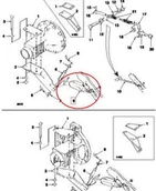 Części i akcesoria do maszyn rolniczych - CNH ODCIĄG BOCZNY CIĘGNA DOLNEGO 86508445 - miniaturka - grafika 1