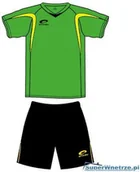 Piłka nożna - Spokey Strój piłkarski Shank zielono-czarny L 85525 - miniaturka - grafika 1