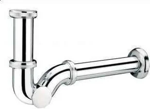 McAlpine syfon bidetowy rurowy 5/4"x32mm mosiądz chrom bez spustu (225CB) - Syfony - miniaturka - grafika 2