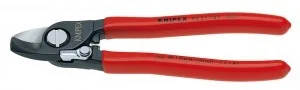 Knipex Nożyce do cięcia kabli i przewodów 95 21 165 (9521165) - Kombinerki i obcęgi - miniaturka - grafika 2