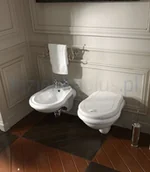 Bidety - Kerasan Bidet wiszący Retro 1026 - miniaturka - grafika 1