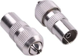 Gniazdo Antenowe Tv Na Kabel Metalowe - Adaptery i przejściówki - miniaturka - grafika 2