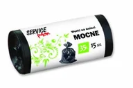Worki na śmieci - SERVICE PACK WORKI NA ŚMIECI MOCNE 35L 15szt. (SP1-WNS-5108) - miniaturka - grafika 1