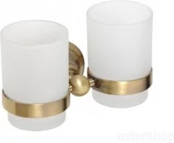 Kubki na szczoteczki do zębów - Bemeta kubek szklany podwójny RETRO 144110027 - miniaturka - grafika 1