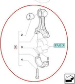 Części i akcesoria do maszyn rolniczych - CNH KORBOWÓD SILNIKA KPL. NEW HOLLAND 87801219 - 84144055 - miniaturka - grafika 1