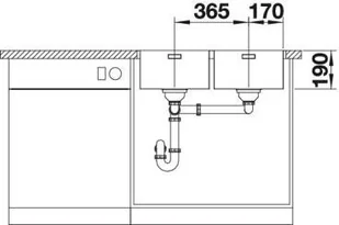 Blanco Andano 340/340-IF 522981 - Zlewozmywaki - miniaturka - grafika 10