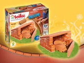 Klocki - Teifoc Zagroda ze świnką 1020 - miniaturka - grafika 1