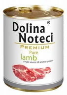 Mokra karma dla psów - Dolina Noteci Premium Pies Pure Jagnięcina Puszka 800g - miniaturka - grafika 1