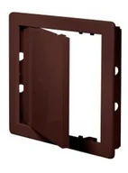 Akcesoria do wentylacji i klimatyzacji - Drzwiczki rewizyjne 20x25 cm brązowe - miniaturka - grafika 1