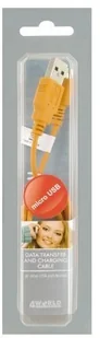 4World 07953 Kabel USB - USB(micro)1 m pomarańczowy - Kable USB - miniaturka - grafika 3