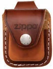 Gadżety do domu - Zippo USA Zippo Etui skórzane ze szlufką na zapalniczkę brązowe - miniaturka - grafika 1
