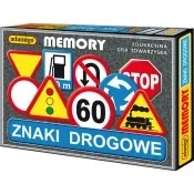 Tory, garaże, parkingi - Adamigo Gra Memory Znaki drogowe - miniaturka - grafika 1