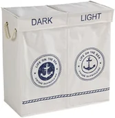 Kosze na bieliznę - Wenko Pojemnik na pranie SYLT DUO 2 komorowy kosz na brudną bieliznę B00TQQ2NNQ - miniaturka - grafika 1