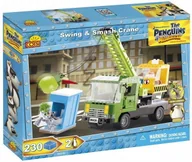 Klocki - Cobi Pingwiny Dźwig z kulą burzącą 26230 - miniaturka - grafika 1