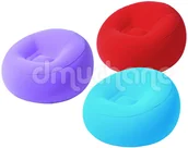 Pływanie - Bestway Fotel dmuchany pufa 112 x 112 x 66 cm 75052 - miniaturka - grafika 1