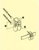 Piorunochrony - Uchwyt DO BEDNARKI ZE ŚRUBĄ DOCISKOWĄ - miniaturka - grafika 1