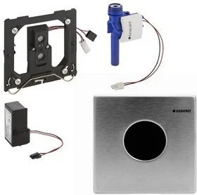 Geberit Zawór pisuarowy HyTronic, elektroniczny, IR, zasilanie 230 V, Mambo, sta - Zawory i kraniki - miniaturka - grafika 2