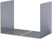 Podpórki do książek - Durable Podpórka do książek L srebrna - miniaturka - grafika 1