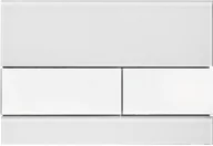 Przyciski spłukujące - Tece square przycisk spłukujący do WC-szkło białe, przyciski białe 9.240.800 - miniaturka - grafika 1