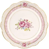 Talerze - Nuova Cer Talerzyk deserowy 19cm R2S Heritage różowy 1515 HEPI - miniaturka - grafika 1