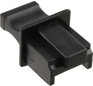 Złącza, przejściówki, adaptery - InLine 59942E zestaw zapewnia ochronę gniazda RJ45 (100 szt.) Czarny 4043718188642 - miniaturka - grafika 1