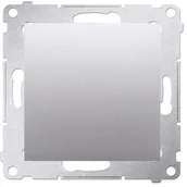 Klawisze i ramki - Kontakt Simon Zaślepka ramki srebrna DPS.01/43 Simon54 - miniaturka - grafika 1