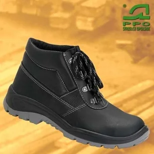 PPO Strzelce Opolskie TRZEWIKI BEZPIECZNE Z METALOWYM PODNOSKIEM MODEL 884, PN-EN ISO 20345, S1, SRC - Obuwie robocze - miniaturka - grafika 2