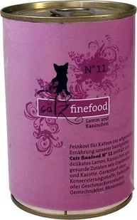 Catz Finefood N.11 Jagnięcina i Królik puszka 400g / 4260101761613 - Mokra karma dla kotów - miniaturka - grafika 2