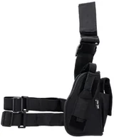 Osprzęt do wiatrówek - Mil-Tec NIEMCY kabura udowa prawostronna BLACK (16140002) - miniaturka - grafika 1