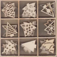 Zabawki kreatywne - Knorr Prandell tów drewnianych choinki 21-1852102 KNORR PRANDELL - miniaturka - grafika 1