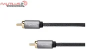 Kable - Kruger&Matz Krüger&amp;Matz Kabel 1RCA-1RCA 0.5m KM0300 KM0300 - miniaturka - grafika 1