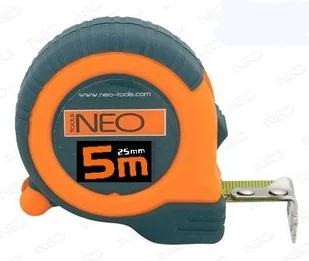 Topex GRUPA Miara zwijana stalowa 5 m x 25 mm, magnes Neo Tools - 67-115 - Poziomice, łaty, miary - miniaturka - grafika 3